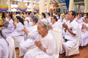 มรภ.เทพสตรี ร่วมพิธีเจริญพระพุทธมนต์เฉลิมพระเกียรติ ถวายพระพรชัยมงคลแด่ พระบาทสมเด็จพระเจ้าอยู่หัว เนื่องในโอกาสมหามงคลเฉลิมพระชนมพรรษา 6 รอบ 28 กรกฎาคม 2567 ครั้งที่ 3