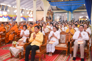 มรภ.เทพสตรี ร่วมพิธีเจริญพระพุทธมนต์เฉลิมพระเกียรติ ถวายพระพรชัยมงคลแด่ พระบาทสมเด็จพระเจ้าอยู่หัว เนื่องในโอกาสมหามงคลเฉลิมพระชนมพรรษา 6 รอบ 28 กรกฎาคม 2567 ครั้งที่ 3