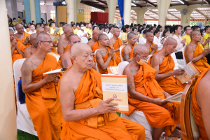 มรภ.เทพสตรี ร่วมพิธีเจริญพระพุทธมนต์เฉลิมพระเกียรติ ถวายพระพรชัยมงคลแด่ พระบาทสมเด็จพระเจ้าอยู่หัว เนื่องในโอกาสมหามงคลเฉลิมพระชนมพรรษา 6 รอบ 28 กรกฎาคม 2567 ครั้งที่ 3