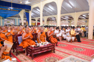 มรภ.เทพสตรี ร่วมพิธีเจริญพระพุทธมนต์เฉลิมพระเกียรติ ถวายพระพรชัยมงคลแด่ พระบาทสมเด็จพระเจ้าอยู่หัว เนื่องในโอกาสมหามงคลเฉลิมพระชนมพรรษา 6 รอบ 28 กรกฎาคม 2567 ครั้งที่ 3