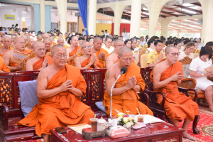 มรภ.เทพสตรี ร่วมพิธีเจริญพระพุทธมนต์เฉลิมพระเกียรติ ถวายพระพรชัยมงคลแด่ พระบาทสมเด็จพระเจ้าอยู่หัว เนื่องในโอกาสมหามงคลเฉลิมพระชนมพรรษา 6 รอบ 28 กรกฎาคม 2567 ครั้งที่ 3