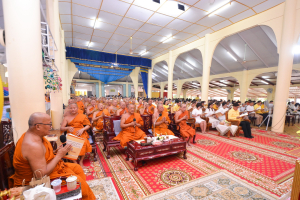 มรภ.เทพสตรี ร่วมพิธีเจริญพระพุทธมนต์เฉลิมพระเกียรติ ถวายพระพรชัยมงคลแด่ พระบาทสมเด็จพระเจ้าอยู่หัว เนื่องในโอกาสมหามงคลเฉลิมพระชนมพรรษา 6 รอบ 28 กรกฎาคม 2567 ครั้งที่ 3