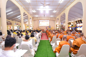 มรภ.เทพสตรี ร่วมพิธีเจริญพระพุทธมนต์เฉลิมพระเกียรติ ถวายพระพรชัยมงคลแด่ พระบาทสมเด็จพระเจ้าอยู่หัว เนื่องในโอกาสมหามงคลเฉลิมพระชนมพรรษา 6 รอบ 28 กรกฎาคม 2567 ครั้งที่ 3