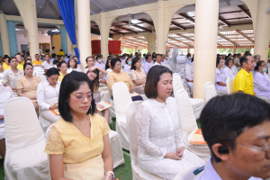 มรภ.เทพสตรี ร่วมพิธีเจริญพระพุทธมนต์เฉลิมพระเกียรติ ถวายพระพรชัยมงคลแด่ พระบาทสมเด็จพระเจ้าอยู่หัว เนื่องในโอกาสมหามงคลเฉลิมพระชนมพรรษา 6 รอบ 28 กรกฎาคม 2567 ครั้งที่ 3