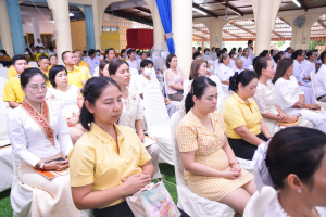 มรภ.เทพสตรี ร่วมพิธีเจริญพระพุทธมนต์เฉลิมพระเกียรติ ถวายพระพรชัยมงคลแด่ พระบาทสมเด็จพระเจ้าอยู่หัว เนื่องในโอกาสมหามงคลเฉลิมพระชนมพรรษา 6 รอบ 28 กรกฎาคม 2567 ครั้งที่ 3
