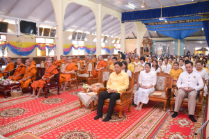 มรภ.เทพสตรี ร่วมพิธีเจริญพระพุทธมนต์เฉลิมพระเกียรติ ถวายพระพรชัยมงคลแด่ พระบาทสมเด็จพระเจ้าอยู่หัว เนื่องในโอกาสมหามงคลเฉลิมพระชนมพรรษา 6 รอบ 28 กรกฎาคม 2567 ครั้งที่ 3