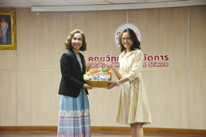 คณะวิทยาการจัดการ จัดพิธีมอบประกาศนียบัตร และปิดการอบรมหลักสูตรนักจัดการโลจิสติกส์มืออาชีพสำหรับผู้ประกอบการวิสาหกิจขนาดกลางและขนาดย่อมเพื่อการนำเข้าส่งออก รุ่นที่ 1