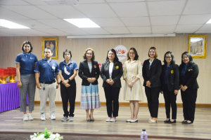 คณะวิทยาการจัดการ จัดพิธีมอบประกาศนียบัตร และปิดการอบรมหลักสูตรนักจัดการโลจิสติกส์มืออาชีพสำหรับผู้ประกอบการวิสาหกิจขนาดกลางและขนาดย่อมเพื่อการนำเข้าส่งออก รุ่นที่ 1