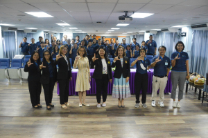 คณะวิทยาการจัดการ จัดพิธีมอบประกาศนียบัตร และปิดการอบรมหลักสูตรนักจัดการโลจิสติกส์มืออาชีพสำหรับผู้ประกอบการวิสาหกิจขนาดกลางและขนาดย่อมเพื่อการนำเข้าส่งออก รุ่นที่ 1