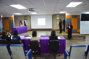 คณะวิทยาการจัดการ จัดพิธีมอบประกาศนียบัตร และปิดการอบรมหลักสูตรนักจัดการโลจิสติกส์มืออาชีพสำหรับผู้ประกอบการวิสาหกิจขนาดกลางและขนาดย่อมเพื่อการนำเข้าส่งออก รุ่นที่ 1