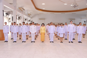 มรท. ร่วมพิธีวันที่ระลึกพระบาทสมเด็จพระนั่งเกล้าเจ้าอยู่หัว พระมหาเจษฎาราชเจ้า
