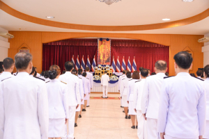 มรท. ร่วมพิธีวันที่ระลึกพระบาทสมเด็จพระนั่งเกล้าเจ้าอยู่หัว พระมหาเจษฎาราชเจ้า