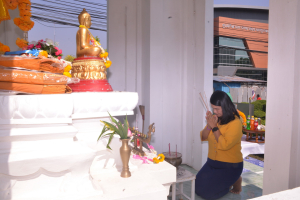 สนอ. จัดงานทำบุญ คุ้มครอง ป้องภัย เสริมบารมี สำนักงานอธิการบดี