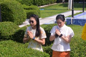 สนอ. จัดงานทำบุญ คุ้มครอง ป้องภัย เสริมบารมี สำนักงานอธิการบดี