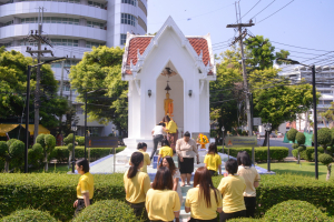 สนอ. จัดงานทำบุญ คุ้มครอง ป้องภัย เสริมบารมี สำนักงานอธิการบดี