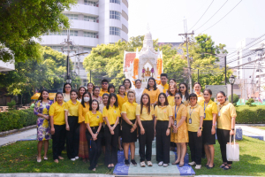 สนอ. จัดงานทำบุญ คุ้มครอง ป้องภัย เสริมบารมี สำนักงานอธิการบดี