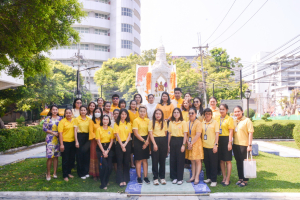 สนอ. จัดงานทำบุญ คุ้มครอง ป้องภัย เสริมบารมี สำนักงานอธิการบดี