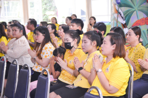 สนอ. จัดงานทำบุญ คุ้มครอง ป้องภัย เสริมบารมี สำนักงานอธิการบดี