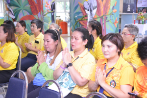 สนอ. จัดงานทำบุญ คุ้มครอง ป้องภัย เสริมบารมี สำนักงานอธิการบดี