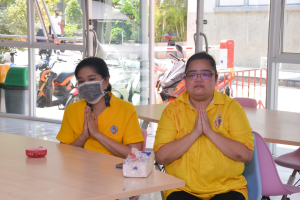 สนอ. จัดงานทำบุญ คุ้มครอง ป้องภัย เสริมบารมี สำนักงานอธิการบดี