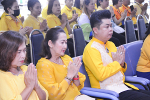 สนอ. จัดงานทำบุญ คุ้มครอง ป้องภัย เสริมบารมี สำนักงานอธิการบดี