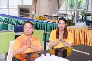 สนอ. จัดงานทำบุญ คุ้มครอง ป้องภัย เสริมบารมี สำนักงานอธิการบดี