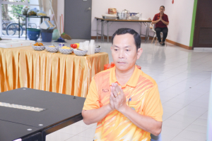 สนอ. จัดงานทำบุญ คุ้มครอง ป้องภัย เสริมบารมี สำนักงานอธิการบดี