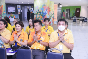 สนอ. จัดงานทำบุญ คุ้มครอง ป้องภัย เสริมบารมี สำนักงานอธิการบดี