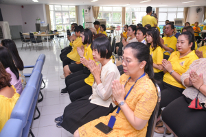 สนอ. จัดงานทำบุญ คุ้มครอง ป้องภัย เสริมบารมี สำนักงานอธิการบดี