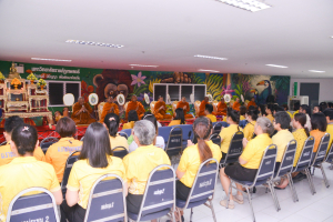 สนอ. จัดงานทำบุญ คุ้มครอง ป้องภัย เสริมบารมี สำนักงานอธิการบดี