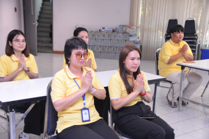 สนอ. จัดงานทำบุญ คุ้มครอง ป้องภัย เสริมบารมี สำนักงานอธิการบดี