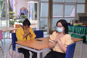 สนอ. จัดงานทำบุญ คุ้มครอง ป้องภัย เสริมบารมี สำนักงานอธิการบดี