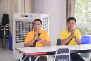 สนอ. จัดงานทำบุญ คุ้มครอง ป้องภัย เสริมบารมี สำนักงานอธิการบดี