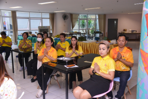 สนอ. จัดงานทำบุญ คุ้มครอง ป้องภัย เสริมบารมี สำนักงานอธิการบดี
