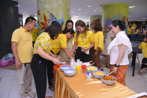 สนอ. จัดงานทำบุญ คุ้มครอง ป้องภัย เสริมบารมี สำนักงานอธิการบดี