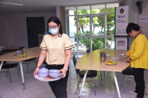 สนอ. จัดงานทำบุญ คุ้มครอง ป้องภัย เสริมบารมี สำนักงานอธิการบดี