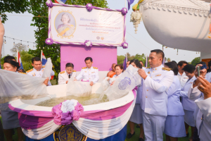มรท. ร่วมพิธีวันคล้ายวันพระราชสมภพ สมเด็จพระกนิษฐาธิราชเจ้า กรมสมเด็จพระเทพรัตนราชสุดาฯ สยามบรมราชกุมารี