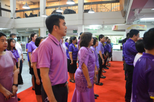 สำนักวิทยบริการฯ จัดพิธีเนื่องในวันคล้ายวันพระราชสมภพสมเด็จพระกนิษฐาธิราชเจ้า กรมสมเด็จพระเทพรัตนราชสุดาฯ สยามบรมราชกุมารี