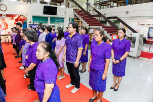 สำนักวิทยบริการฯ จัดพิธีเนื่องในวันคล้ายวันพระราชสมภพสมเด็จพระกนิษฐาธิราชเจ้า กรมสมเด็จพระเทพรัตนราชสุดาฯ สยามบรมราชกุมารี