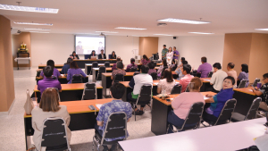 คณะมนุษยศาสตร์ฯ จัดประชุมบุคลากรก่อนปิดภาคการศึกษาที่ 2 ปีการศึกษา 2566