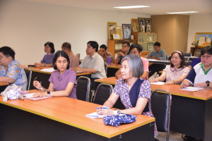คณะมนุษยศาสตร์ฯ จัดประชุมบุคลากรก่อนปิดภาคการศึกษาที่ 2 ปีการศึกษา 2566