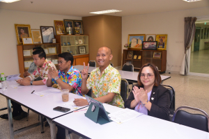 คณะมนุษยศาสตร์ฯ จัดประชุมบุคลากรก่อนปิดภาคการศึกษาที่ 2 ปีการศึกษา 2566