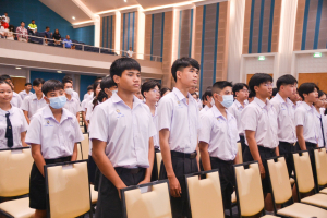 รร.สาธิต มรท. จัดพิธีมอบประกาศนียบัตรการสำเร็จการศึกษาแก่นักเรียนสาธิต ม.3 และ ม.6 ประจำปีการศึกษา 2566