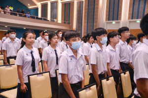 รร.สาธิต มรท. จัดพิธีมอบประกาศนียบัตรการสำเร็จการศึกษาแก่นักเรียนสาธิต ม.3 และ ม.6 ประจำปีการศึกษา 2566