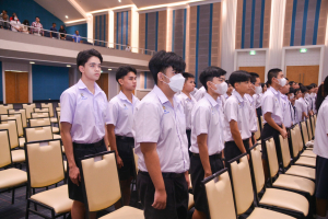 รร.สาธิต มรท. จัดพิธีมอบประกาศนียบัตรการสำเร็จการศึกษาแก่นักเรียนสาธิต ม.3 และ ม.6 ประจำปีการศึกษา 2566
