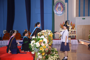 รร.สาธิต มรท. จัดพิธีมอบประกาศนียบัตรการสำเร็จการศึกษาแก่นักเรียนสาธิต ม.3 และ ม.6 ประจำปีการศึกษา 2566