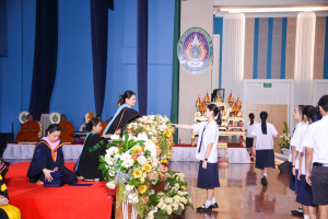 รร.สาธิต มรท. จัดพิธีมอบประกาศนียบัตรการสำเร็จการศึกษาแก่นักเรียนสาธิต ม.3 และ ม.6 ประจำปีการศึกษา 2566