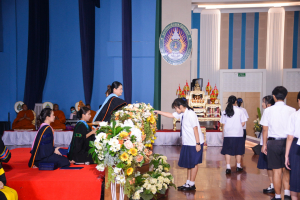 รร.สาธิต มรท. จัดพิธีมอบประกาศนียบัตรการสำเร็จการศึกษาแก่นักเรียนสาธิต ม.3 และ ม.6 ประจำปีการศึกษา 2566