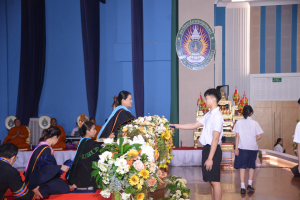 รร.สาธิต มรท. จัดพิธีมอบประกาศนียบัตรการสำเร็จการศึกษาแก่นักเรียนสาธิต ม.3 และ ม.6 ประจำปีการศึกษา 2566