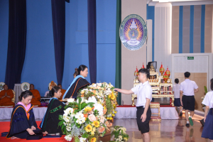 รร.สาธิต มรท. จัดพิธีมอบประกาศนียบัตรการสำเร็จการศึกษาแก่นักเรียนสาธิต ม.3 และ ม.6 ประจำปีการศึกษา 2566
